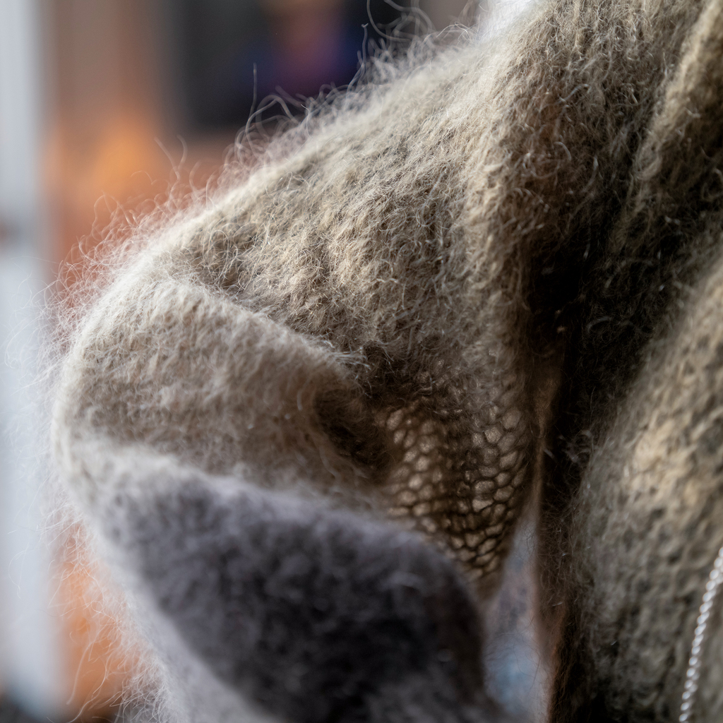 Americandreams Mohair-Pullover Milana Ombre M - 3