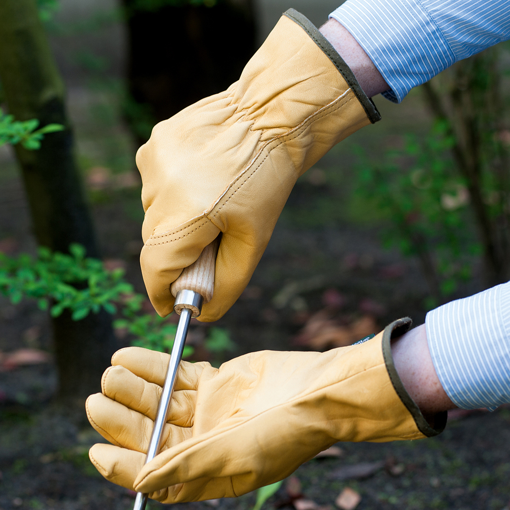 Garten-Handschuhe Leder - 5