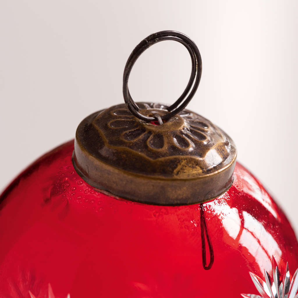 Christbaumkugeln Andalus Rot 6er-Set - 2 Christbaumkugeln Andalus Rot 6er-Set - 2