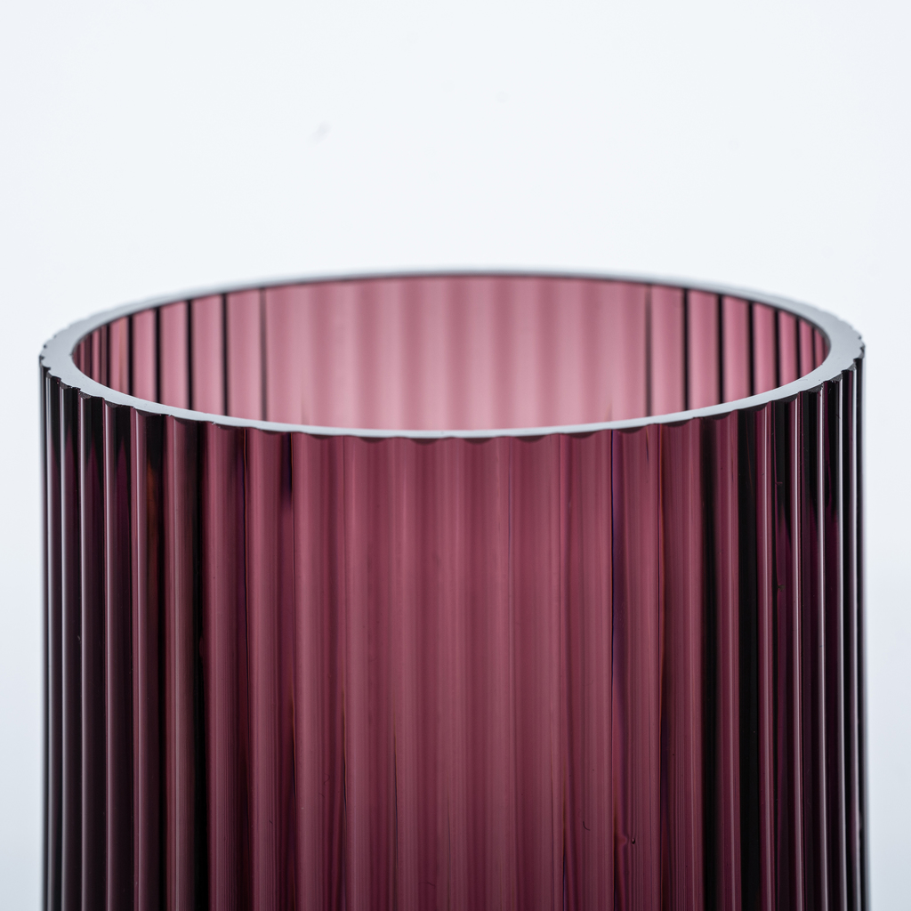 Vase Cannella 20 cm Weinrot