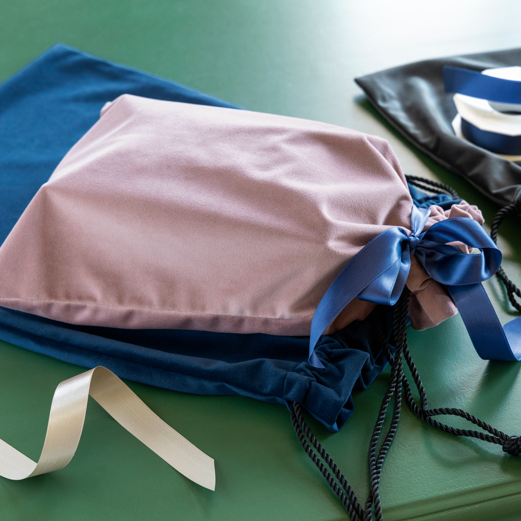 Geschenkbeutel aus Samt - 2 Geschenkbeutel aus Samt - 2