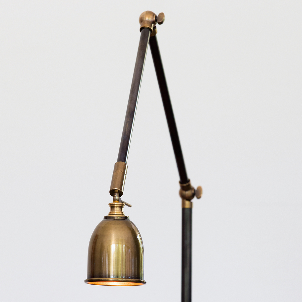 Casadisagne Leseleuchte Zwolle Schwarz / Messing - 4 Casadisagne Leseleuchte Zwolle Schwarz / Messing - 4