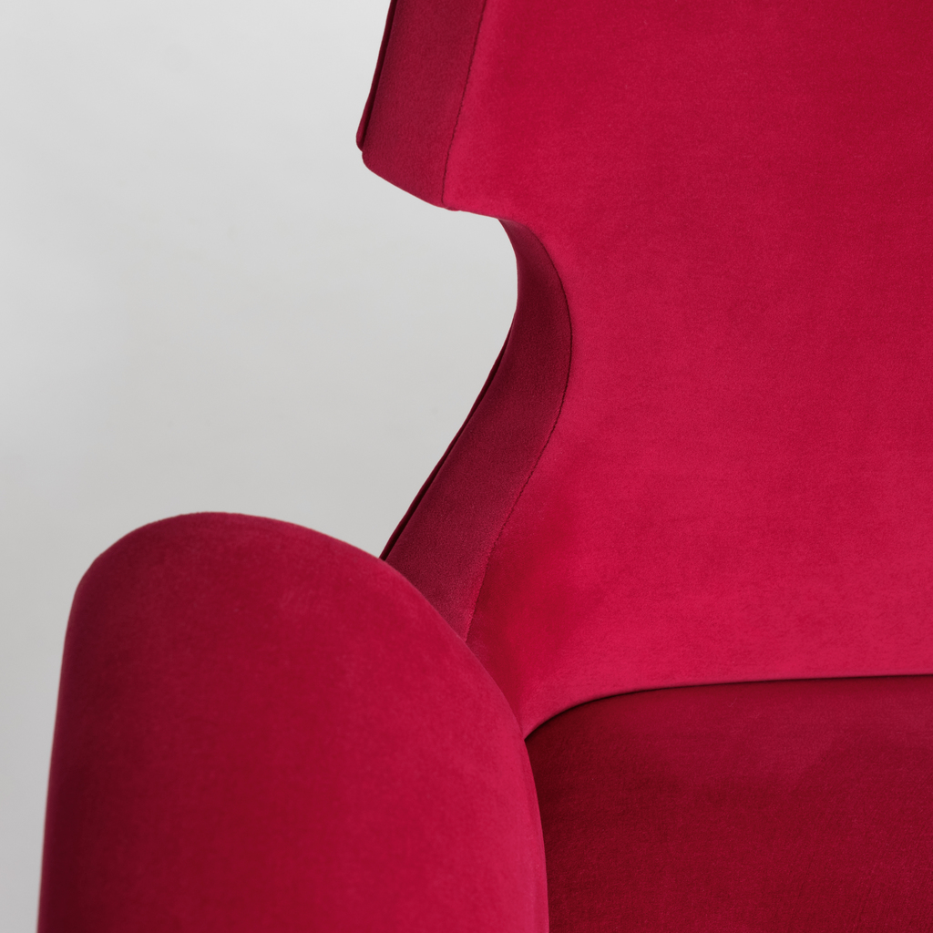 Zweisitzer Kanapee Ruby Velvet