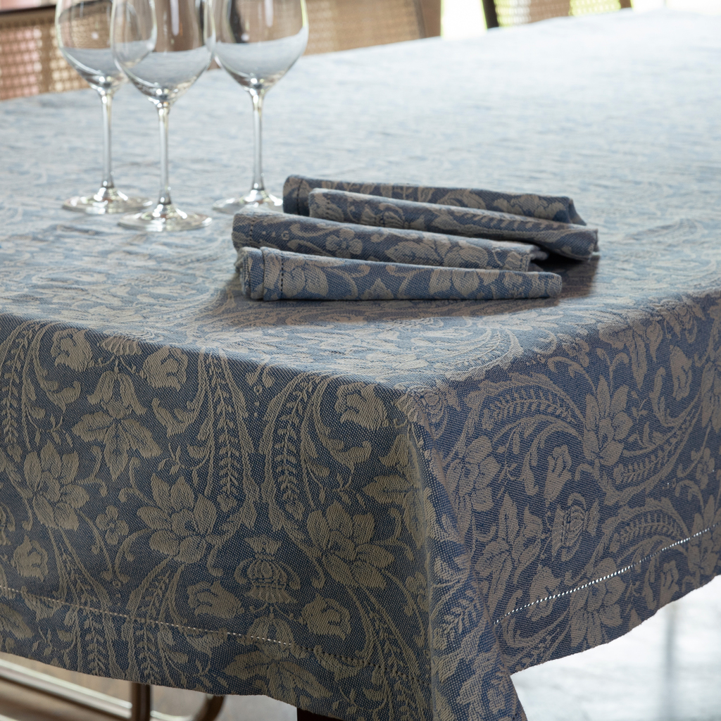 Donna di Coppe Serviette 40 x 40 cm Hellblau - 2