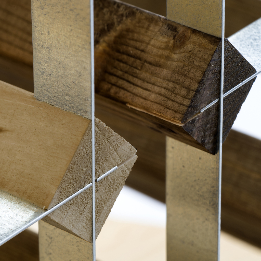 Weinregal 12 Flaschen hell - 5