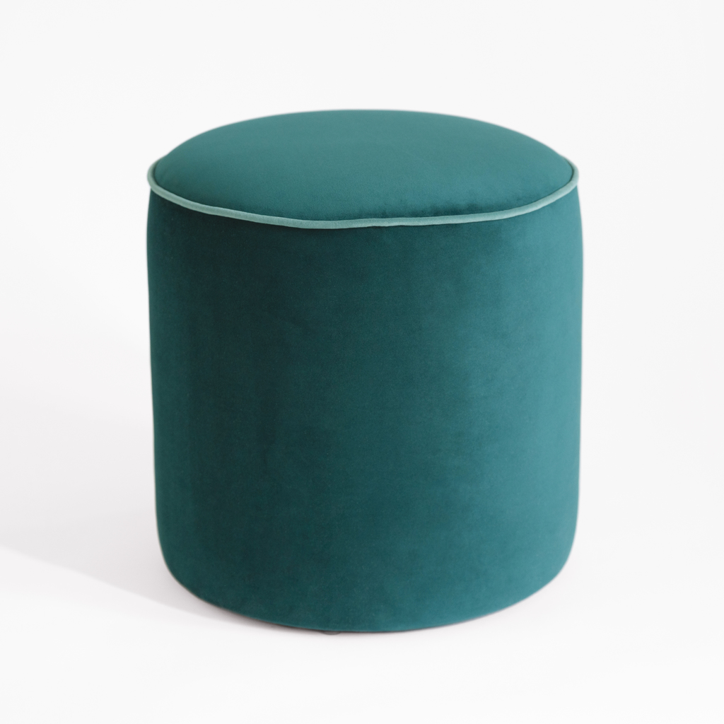 Samtpouf Audrey Petrol / Mint Samtpouf Audrey Petrol / Mint