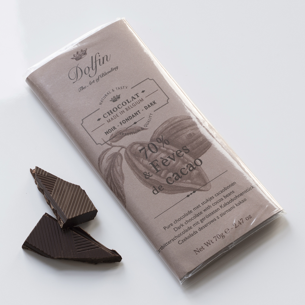 Dolfin Schokolade 70% Kakao 70 g Dolfin Schokolade 70% Kakao 70 g