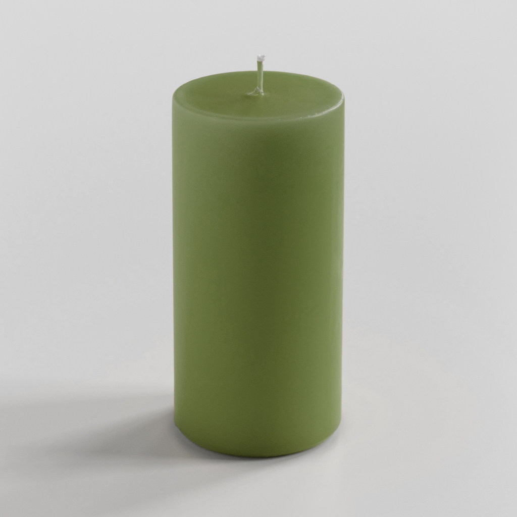 Ester & Erik Stumpenkerze 15 cm Ø 7 cm Apple Green Ester & Erik Stumpenkerze 15 cm Ø 7 cm Apple Green