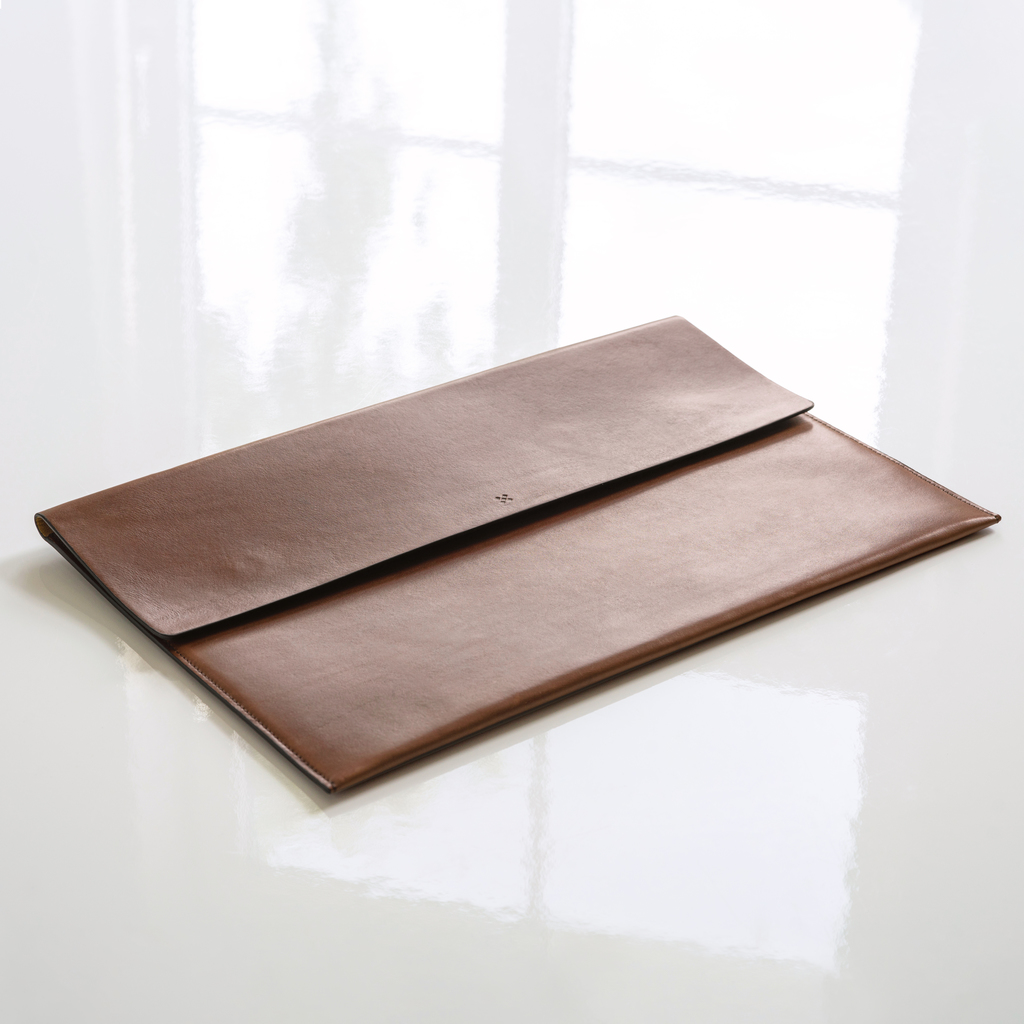 Legendär Briefcase SLYMM Chestnut - 4