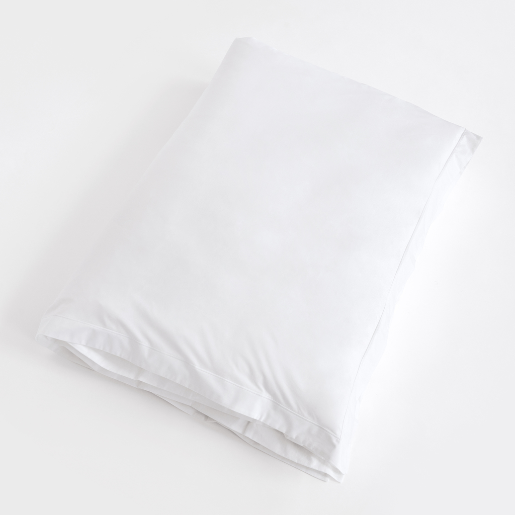 Bettbezug Perkal Weiß 200 x 200 cm