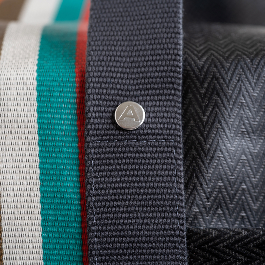 Reisetasche Chevron von Artiga Schwarz - 3