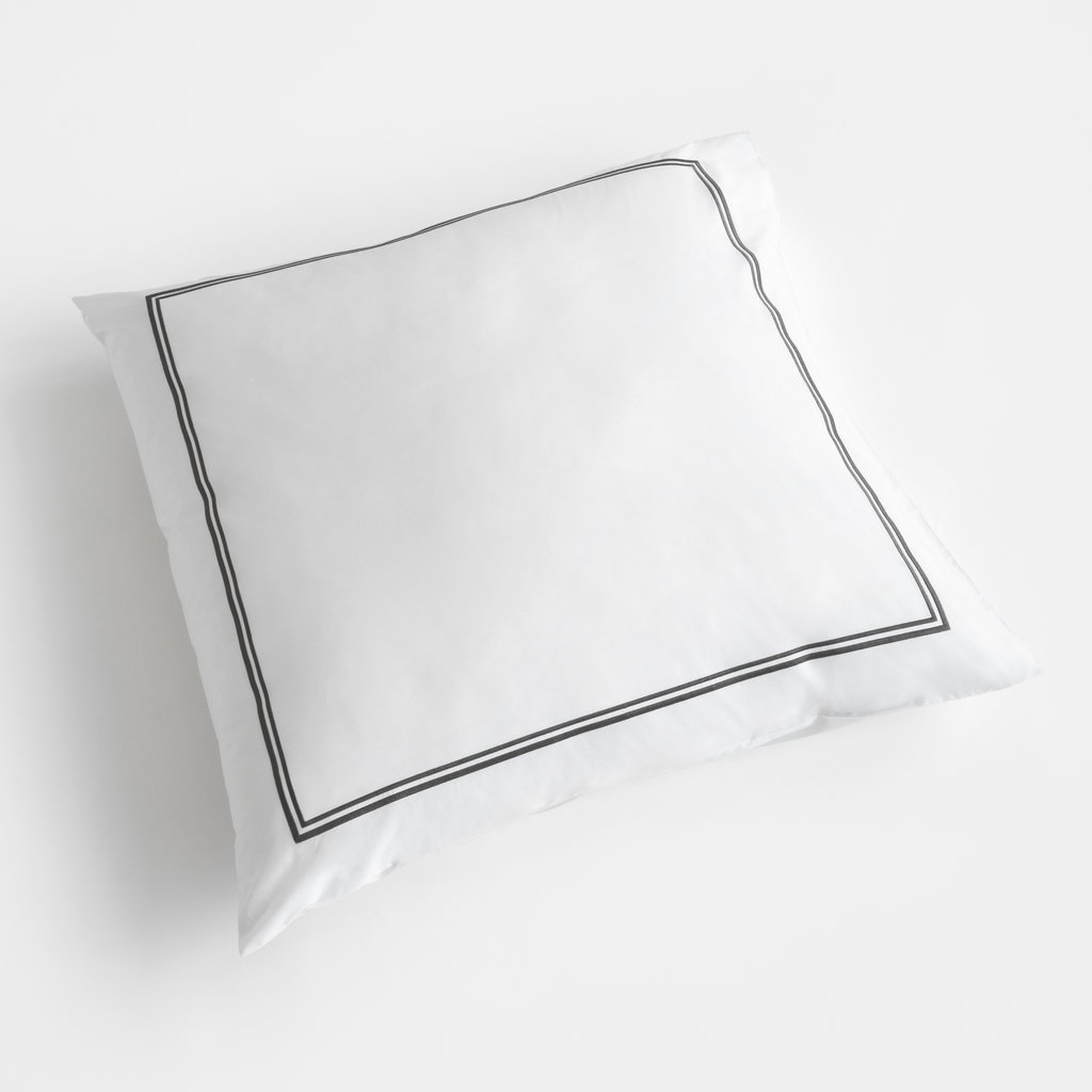 Kissenbezug Serail 80 x 80 cm Anthrazit Kissenbezug Serail 80 x 80 cm Anthrazit