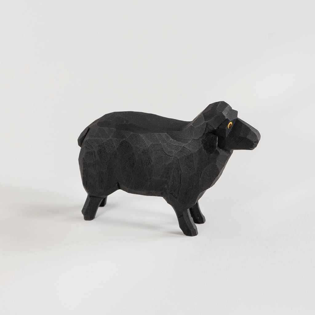 Sievers-Hahn Krippenfigur Schaf, dunkel