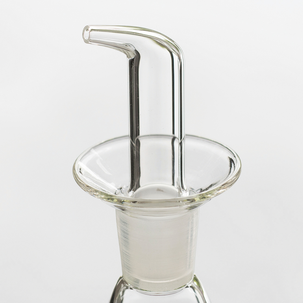 Flaschen für Essig und Öl aus Jenaer Glas - 2 Flaschen für Essig und Öl aus Jenaer Glas - 2