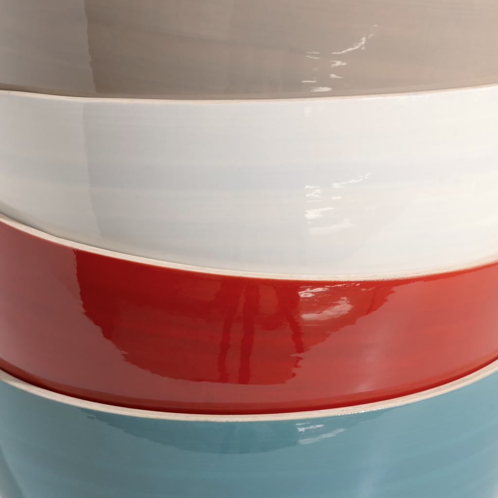 Bambusschüssel Babol 20 cm Rot - 5 Bambusschüssel Babol 20 cm Rot - 5