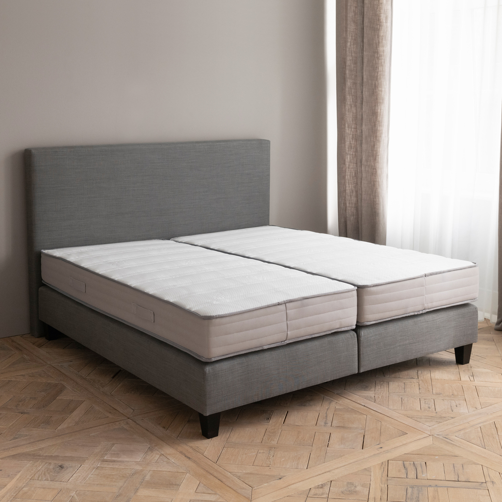 Revor Boxspringbett Pewter ohne Matratze Dunkelgrau - 4