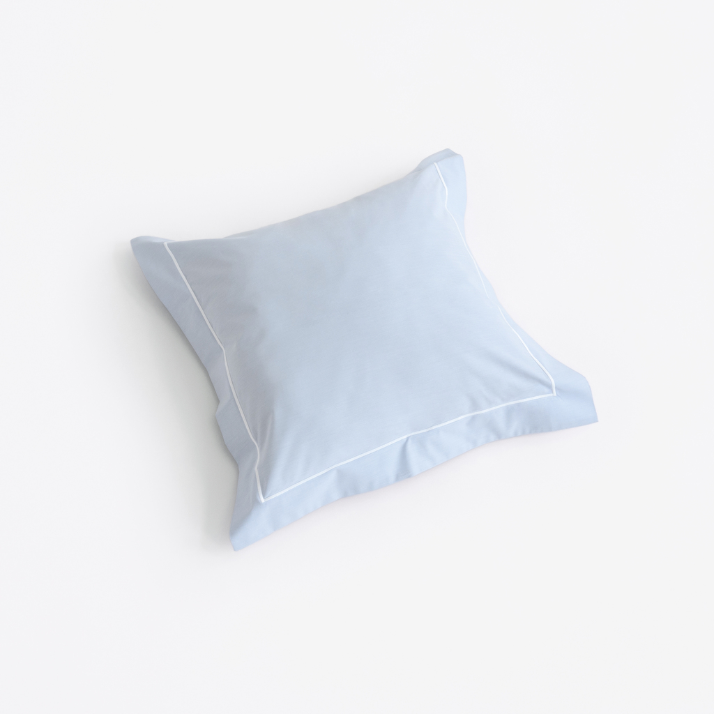 Kissenbezug Perkal Blau 40 x 40 cm Kissenbezug Perkal Blau 40 x 40 cm