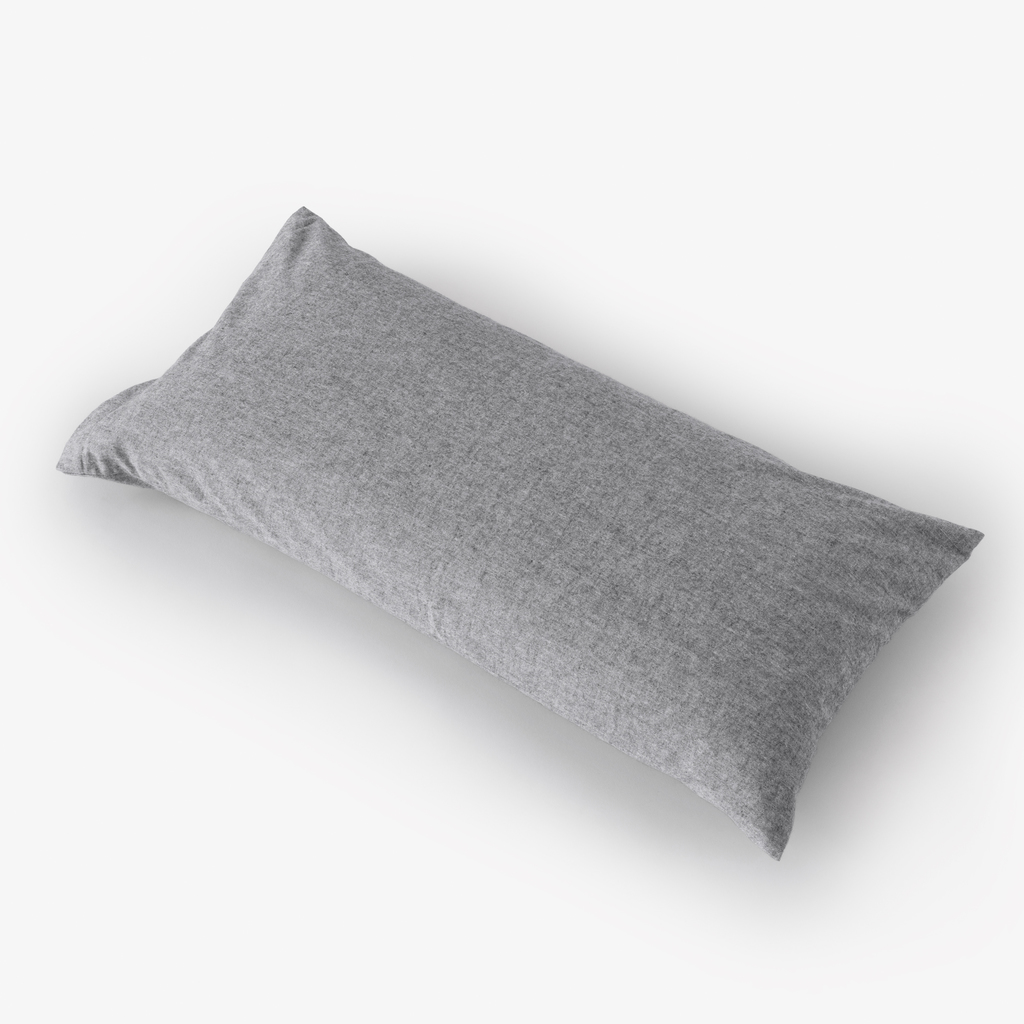 Flanellbettwäsche Smilla Grau 40 x 80 cm