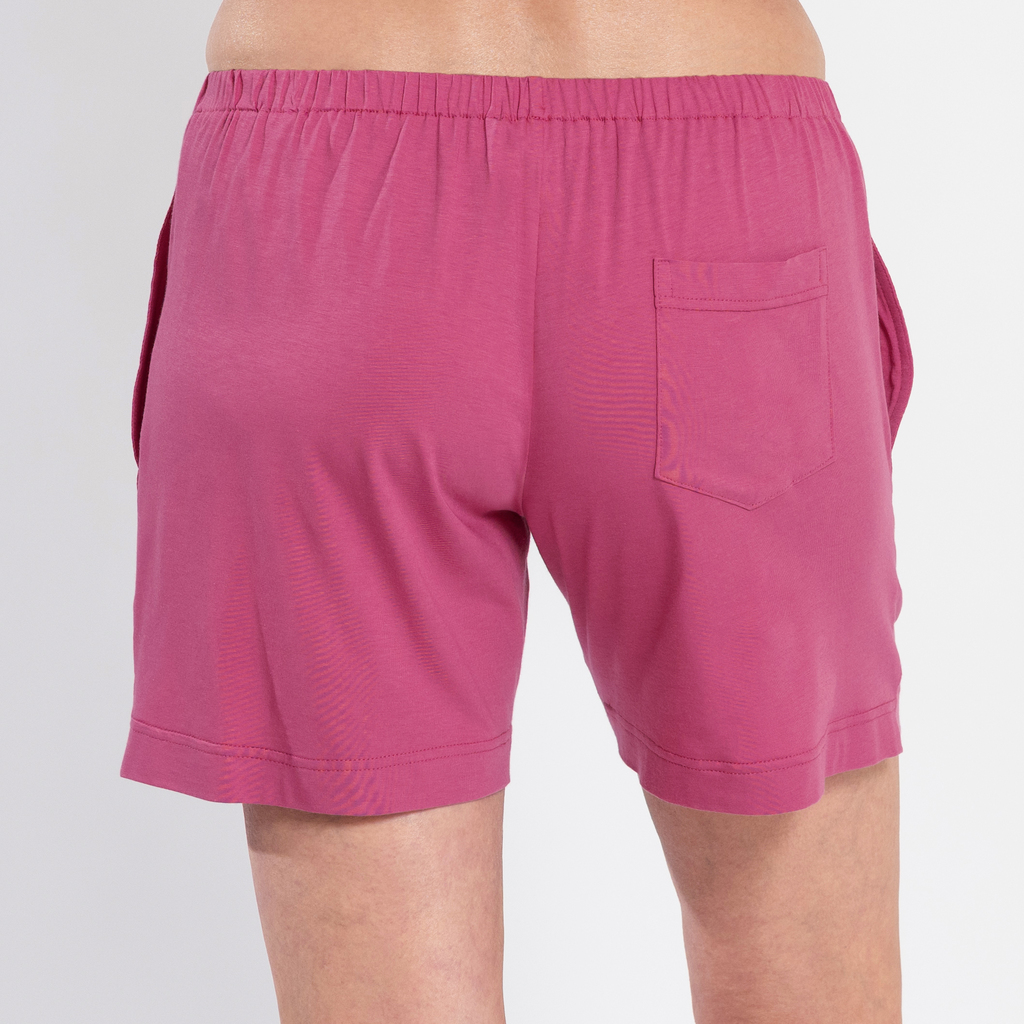 Sunday in Bed X Torquato Pyjamashorts Terry Fuchsia S - 4