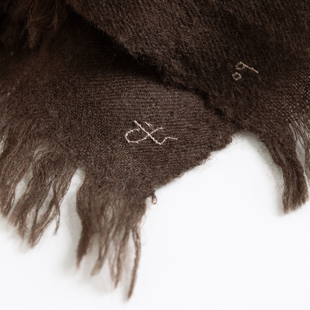 Kashmir Loom x Torquato Schal Dark Yak - 3