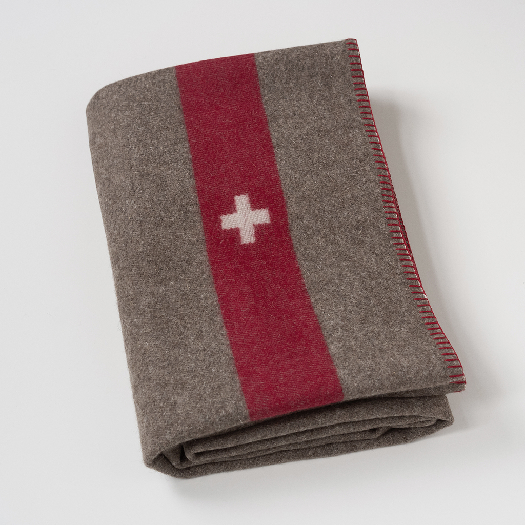 Original Schweizer Militärdecke
