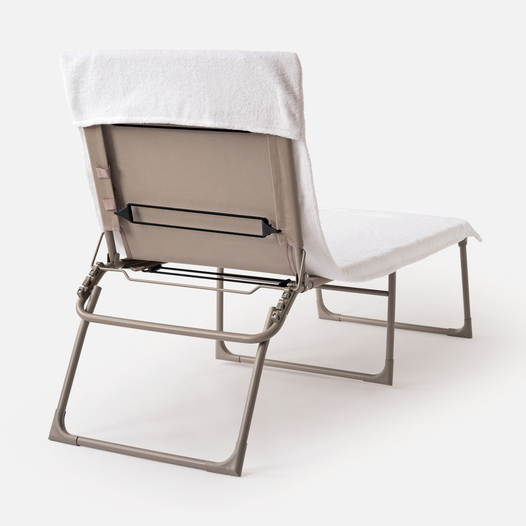 FIAM Frottee-Auflage 190 x 70cm Weiß - 3