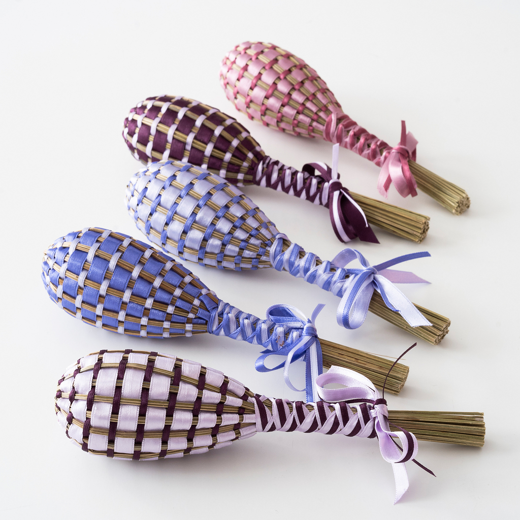 Coeur de Lavande Lavendelherz Mauve/Aubergine - 3