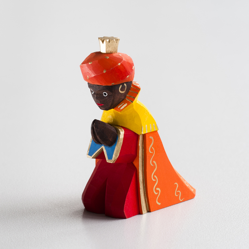 Sievers-Hahn Krippenfigur Heiliger König Caspar Sievers-Hahn Krippenfigur Heiliger König Caspar