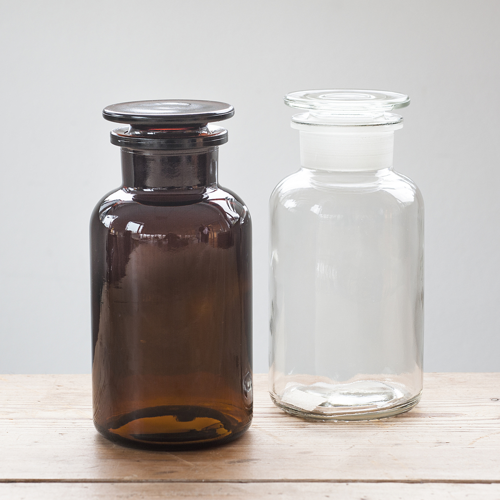Apothekerflasche Klarglas 100 ml - 3