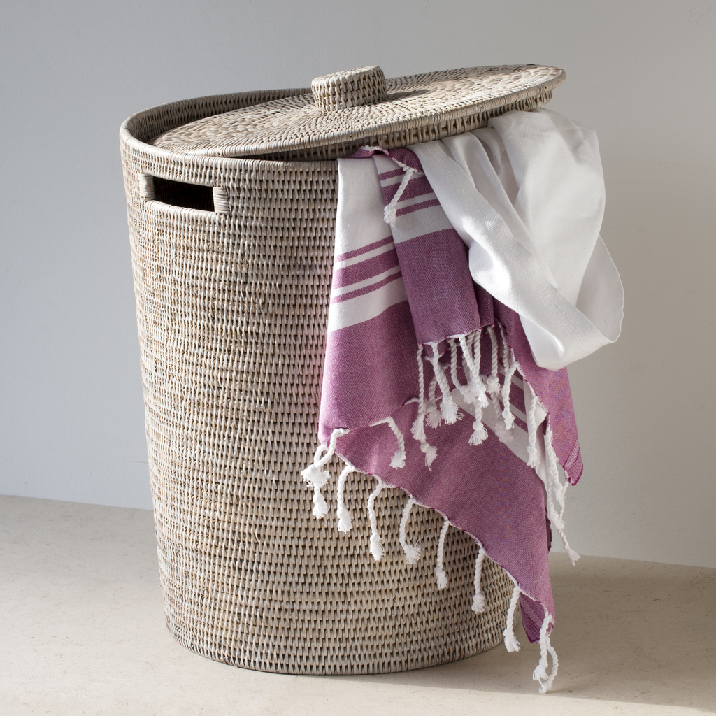 Wäschebehälter Rattangeflecht Wäschebehälter Rattangeflecht