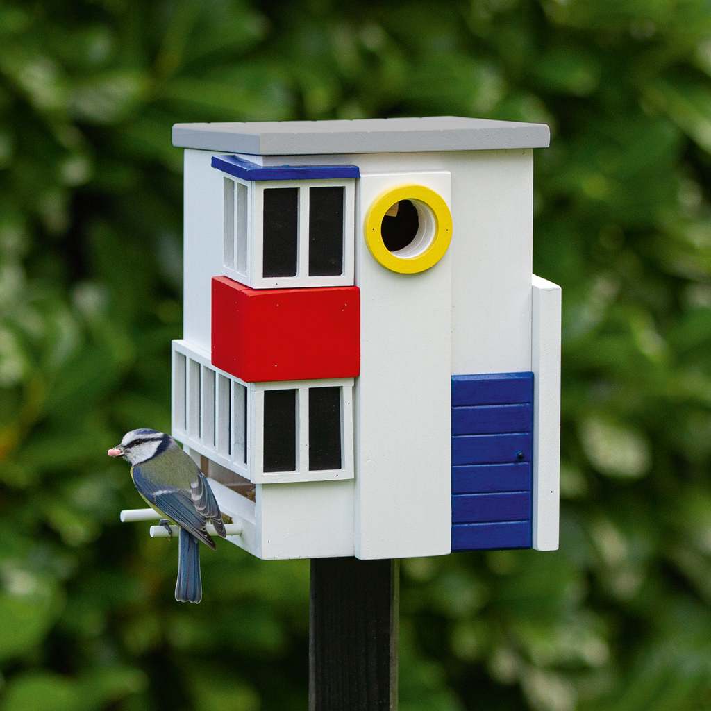 Vogelhaus Mondrian - 2 Vogelhaus Mondrian - 2