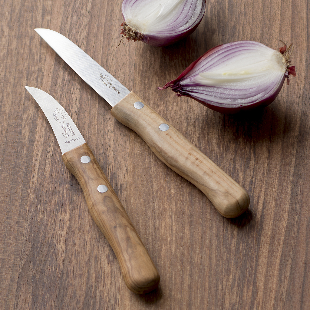 Otter Küchenmesser Olivenholz - 3 Otter Küchenmesser Olivenholz - 3