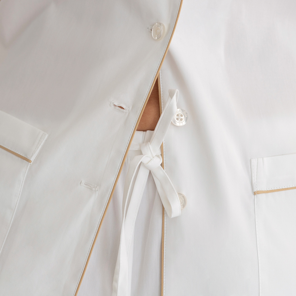 Pyjama Cabourg Weiß XL - 5