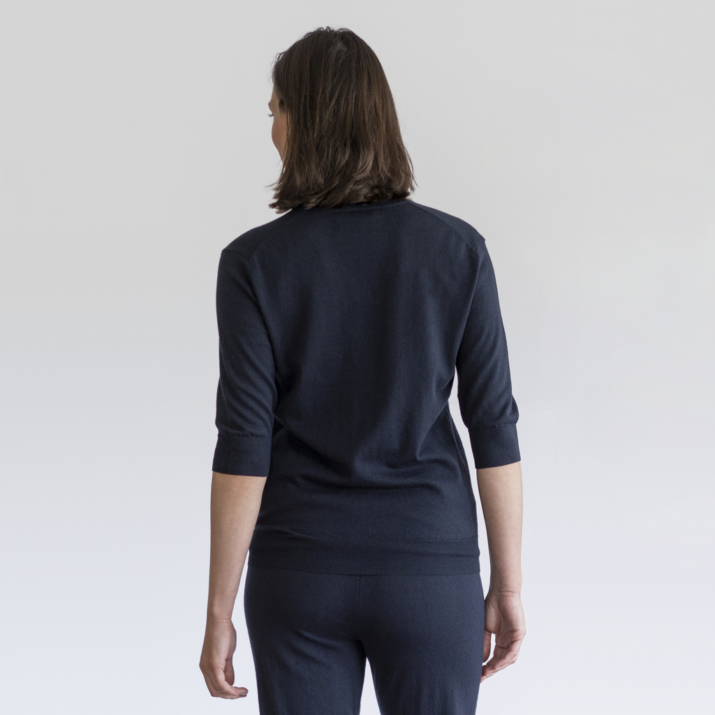 Sunday in Bed X Torquato Pullover Danielle Midnight S - 2