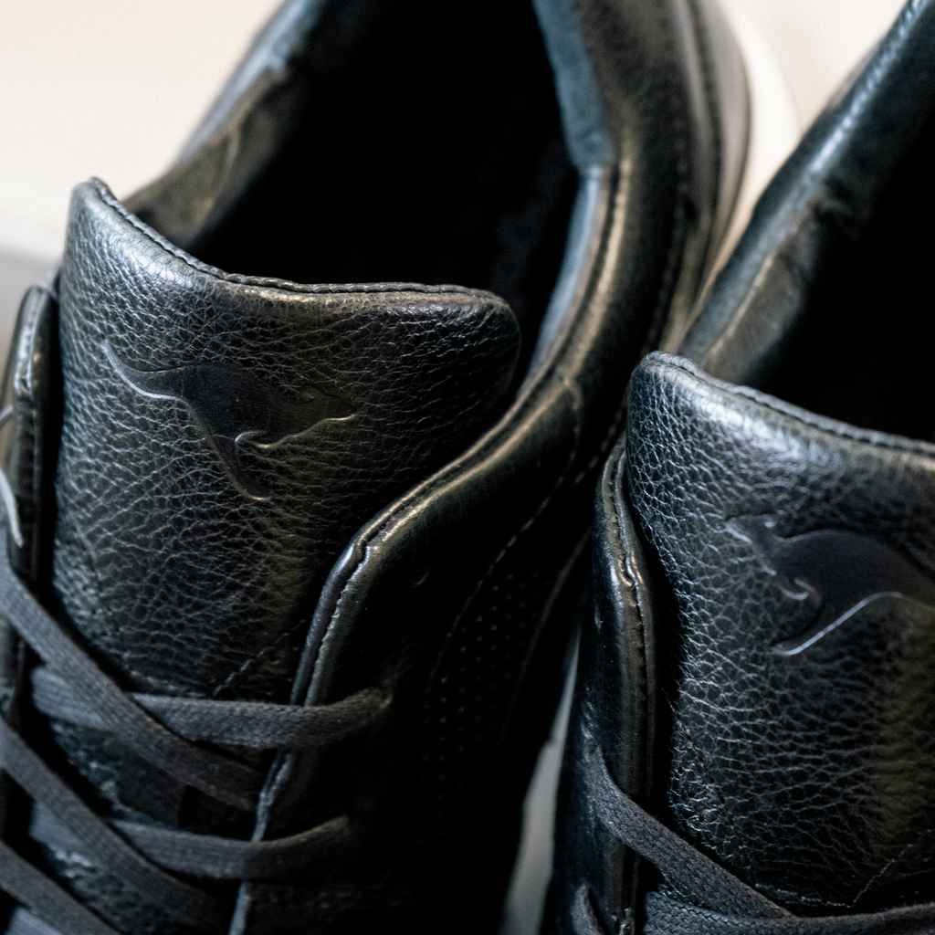 KangaROOS Leder-Sneaker Voltera Coil Black Gr. 45 - 3