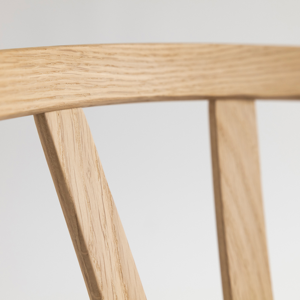 The Wishbone Chair Eiche geseift - 5