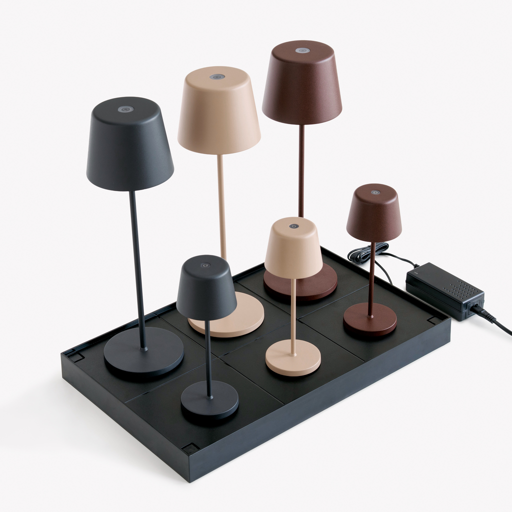 Ladegerät 6-fach Tischlampen - 2 Ladegerät 6-fach Tischlampen - 2