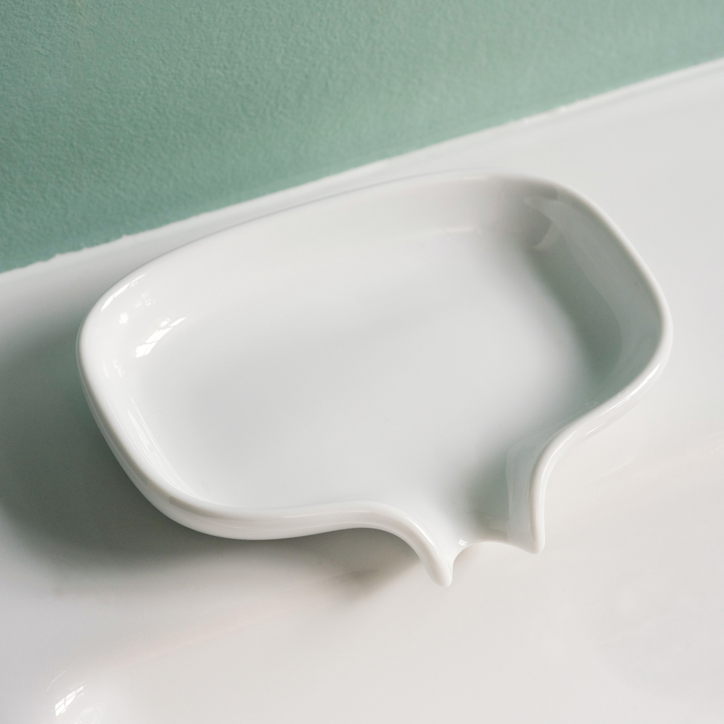 Seifenschale aus Porzellan - 2 Seifenschale aus Porzellan - 2