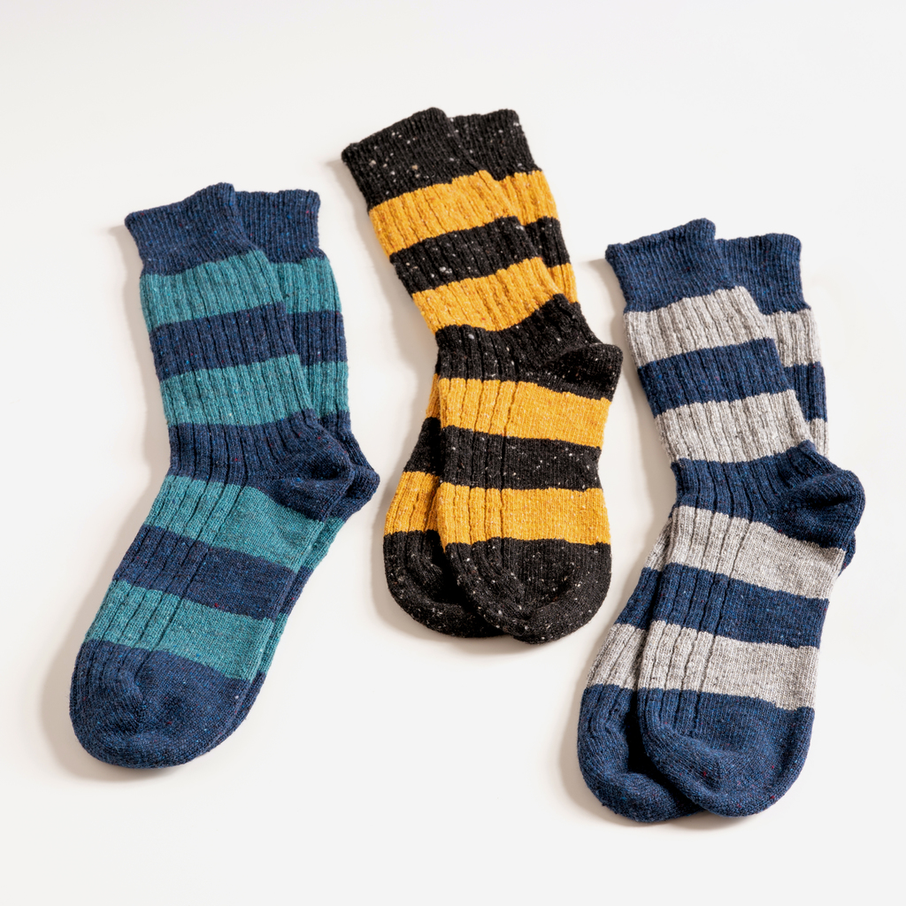 Corgi Donegal-Tweedsocken Graphite/Ochre L (44-45) Corgi Donegal-Tweedsocken Graphite/Ochre L (44-45)