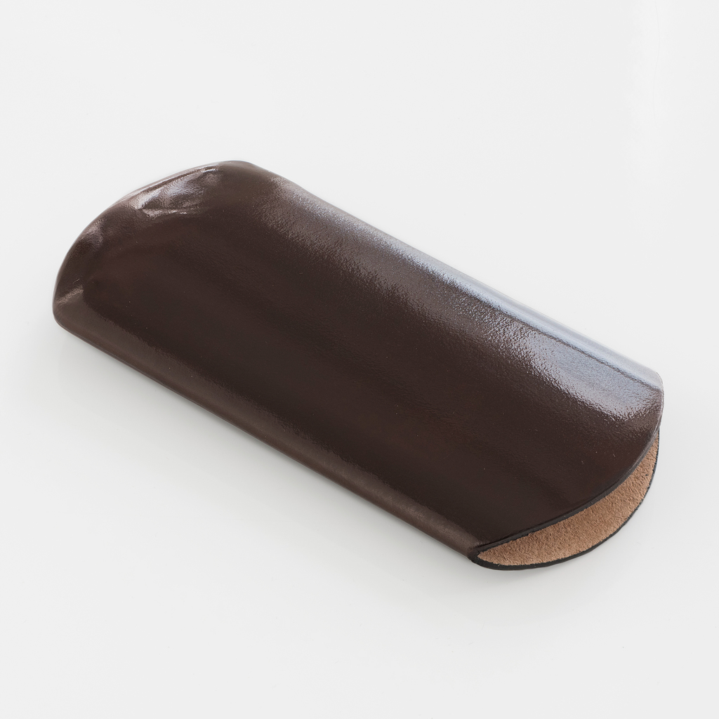 CAF Brillenetui Leder Braun groß CAF Brillenetui Leder Braun groß