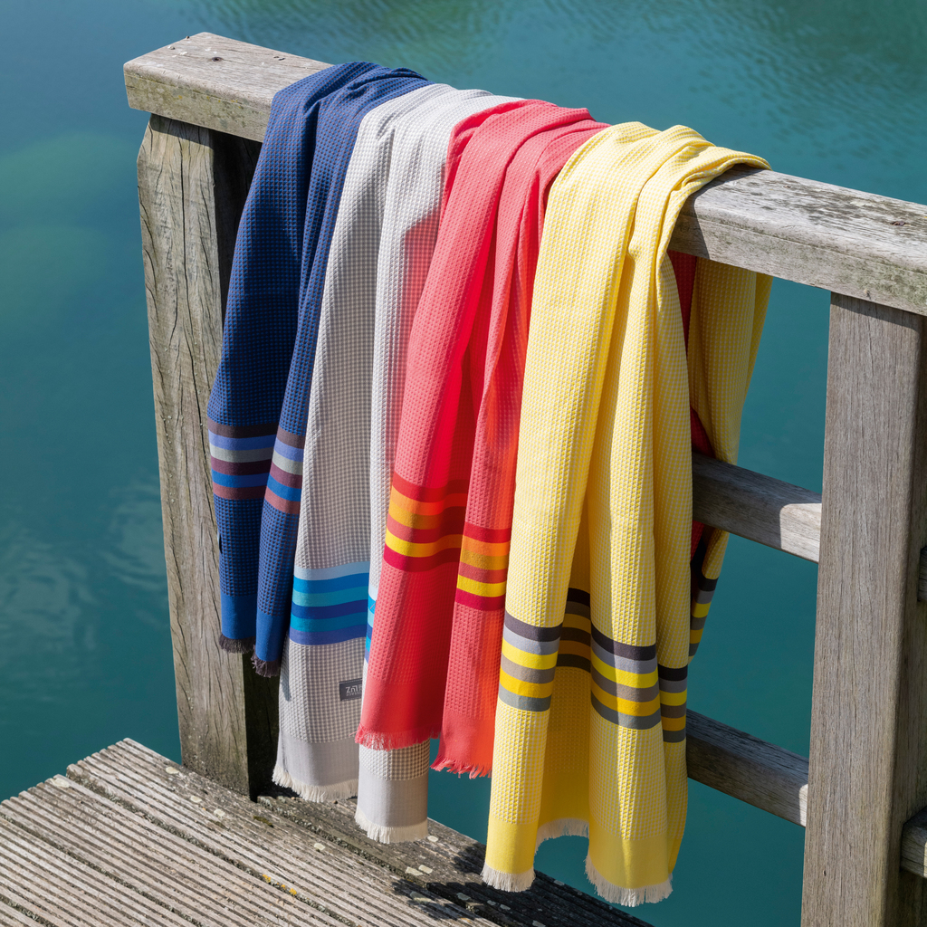 Tissage de Luz Strandtuch Citron - 3 Tissage de Luz Strandtuch Citron - 3