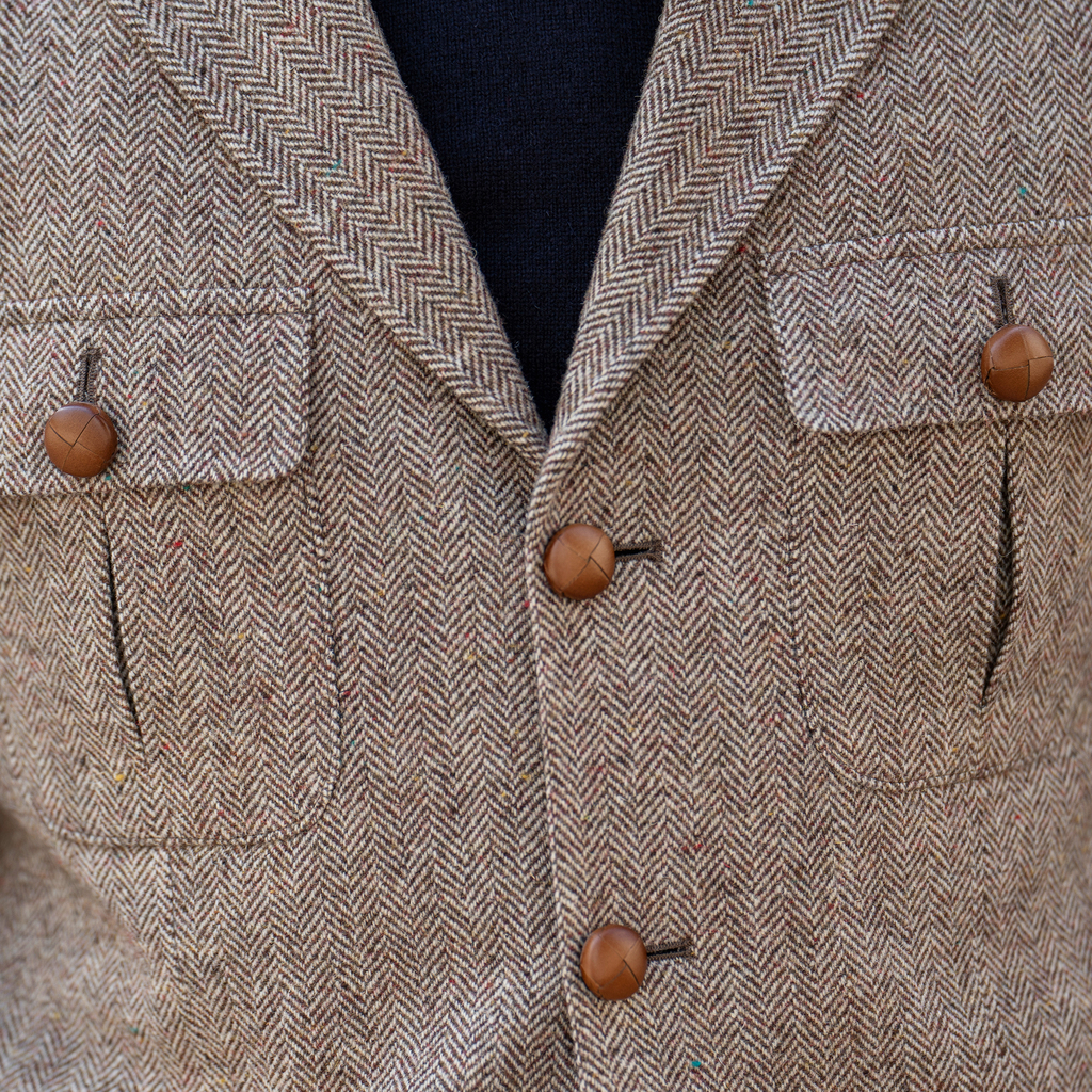 Risby & Leckonfield Four-Pocket-Tweed-Sakko Sinclair - 3 Risby & Leckonfield Four-Pocket-Tweed-Sakko Sinclair - 3