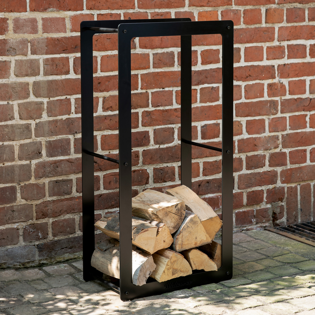 Brennholzregal und -trolley Woodstock Brennholzregal und -trolley Woodstock