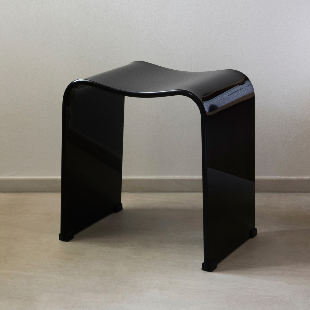 Decor Walther Duschhocker schwarz Decor Walther Duschhocker schwarz