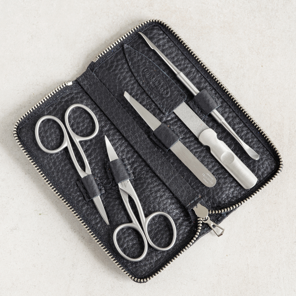 Hammann Maniküre-Etui Taupe klein - 3 Hammann Maniküre-Etui Taupe klein - 3