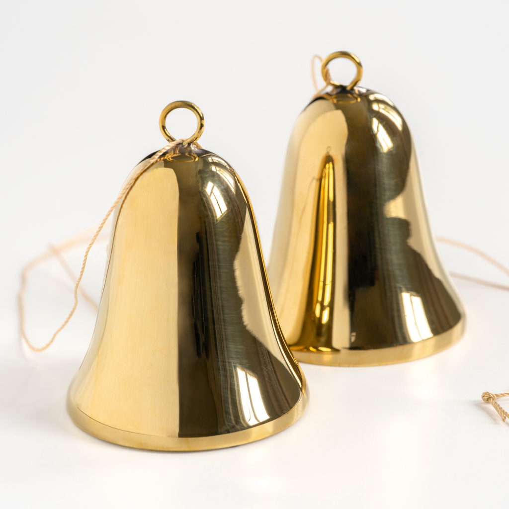 Weihnachtsglöckchen Messing 2er-Set Weihnachtsglöckchen Messing 2er-Set