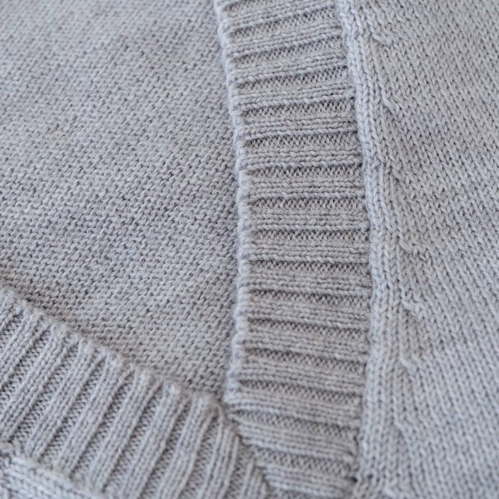 Merino-Pullover von William Lockie Pearl Grey Gr. XL - 2