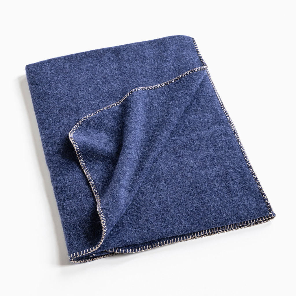 Steiner Wolldecke Heidelbeer Steiner Wolldecke Heidelbeer