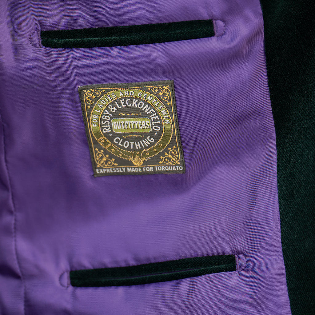 Risby & Leckonfield Samtblazer Wimbledon - 4 Risby & Leckonfield Samtblazer Wimbledon - 4