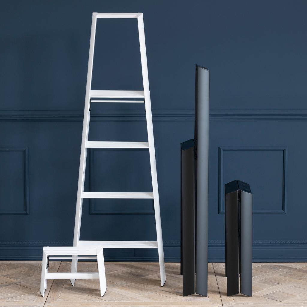 Trittleiter Lucano S weiß - 3 Trittleiter Lucano S weiß - 3